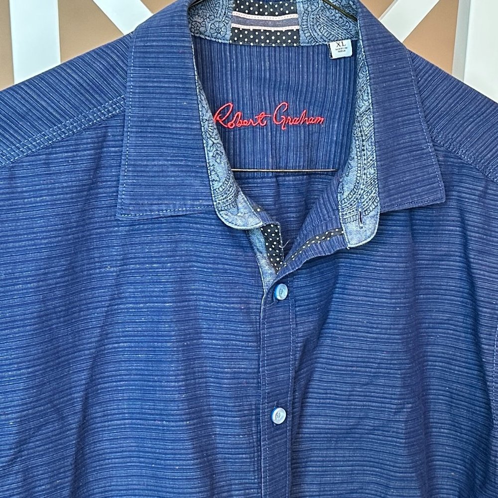 Robert Graham men's long sleeve, button-down shirt